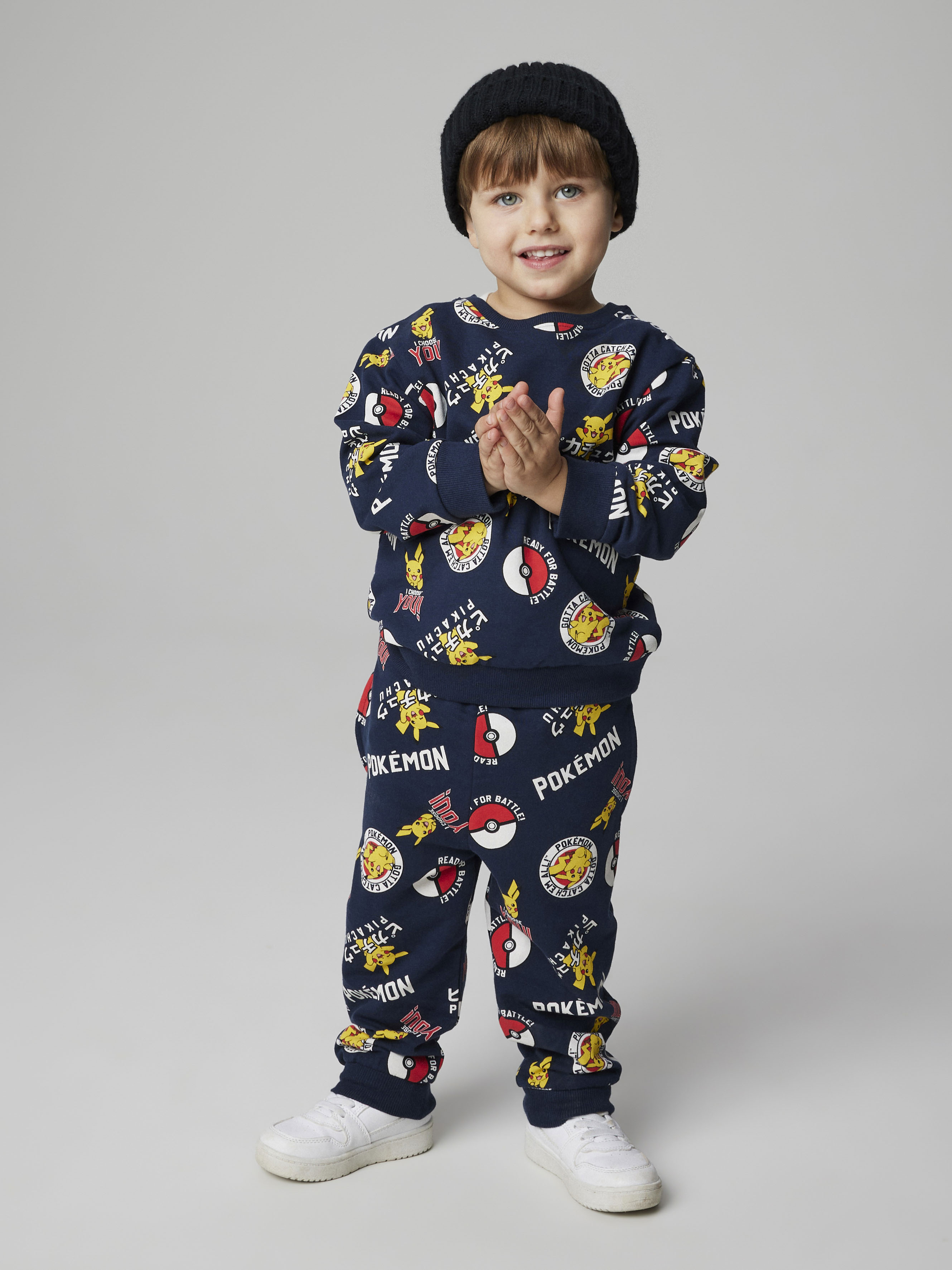 Name It Silo Pokemon bukse Blå - 11046997-NavyBlazer-92 cm - 1