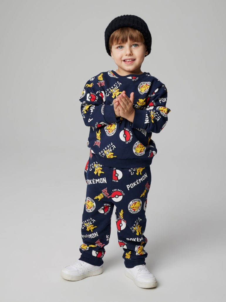 Name It Silo Pokemon bukse Blå - 11046997-NavyBlazer-92 cm - 1