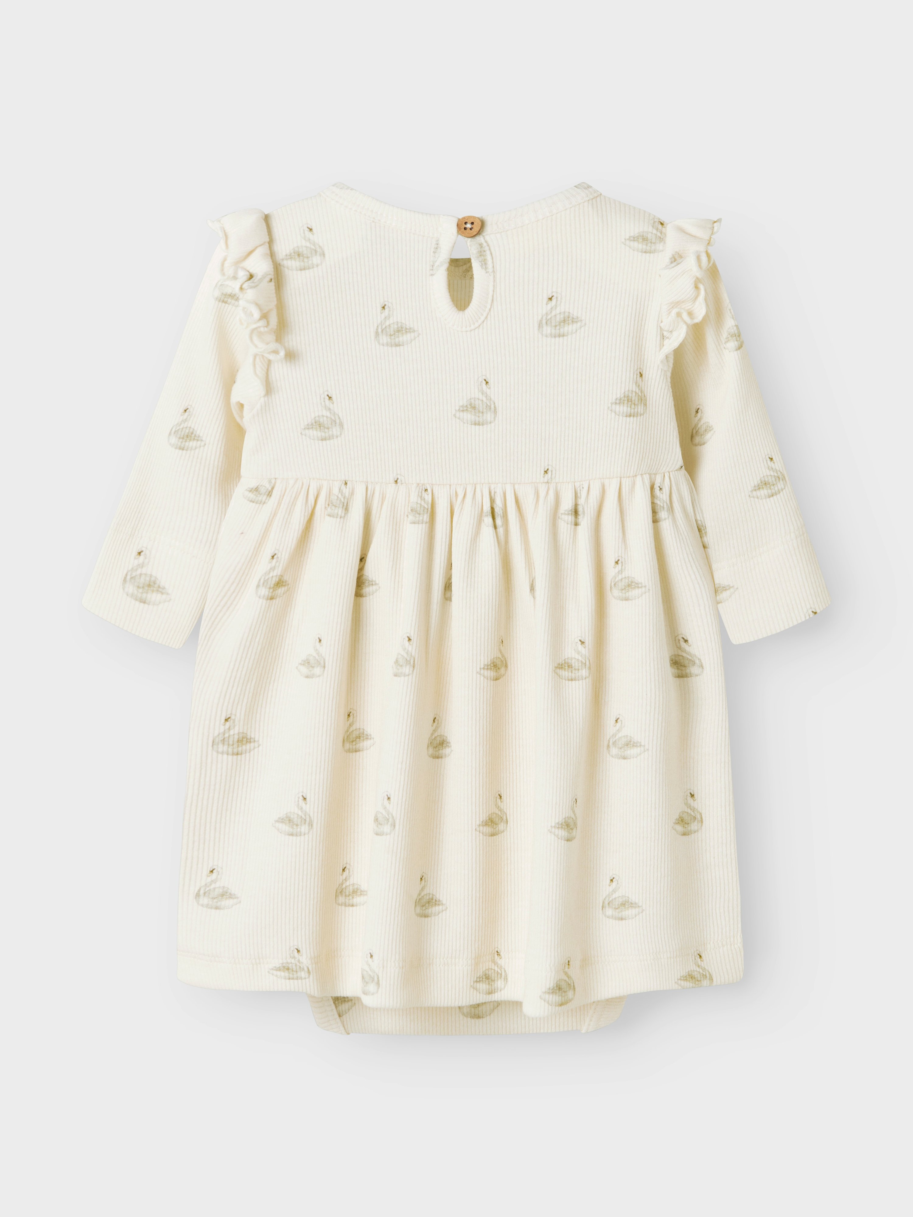 Lil Atelier Gavo kjolebody, pastelparchment