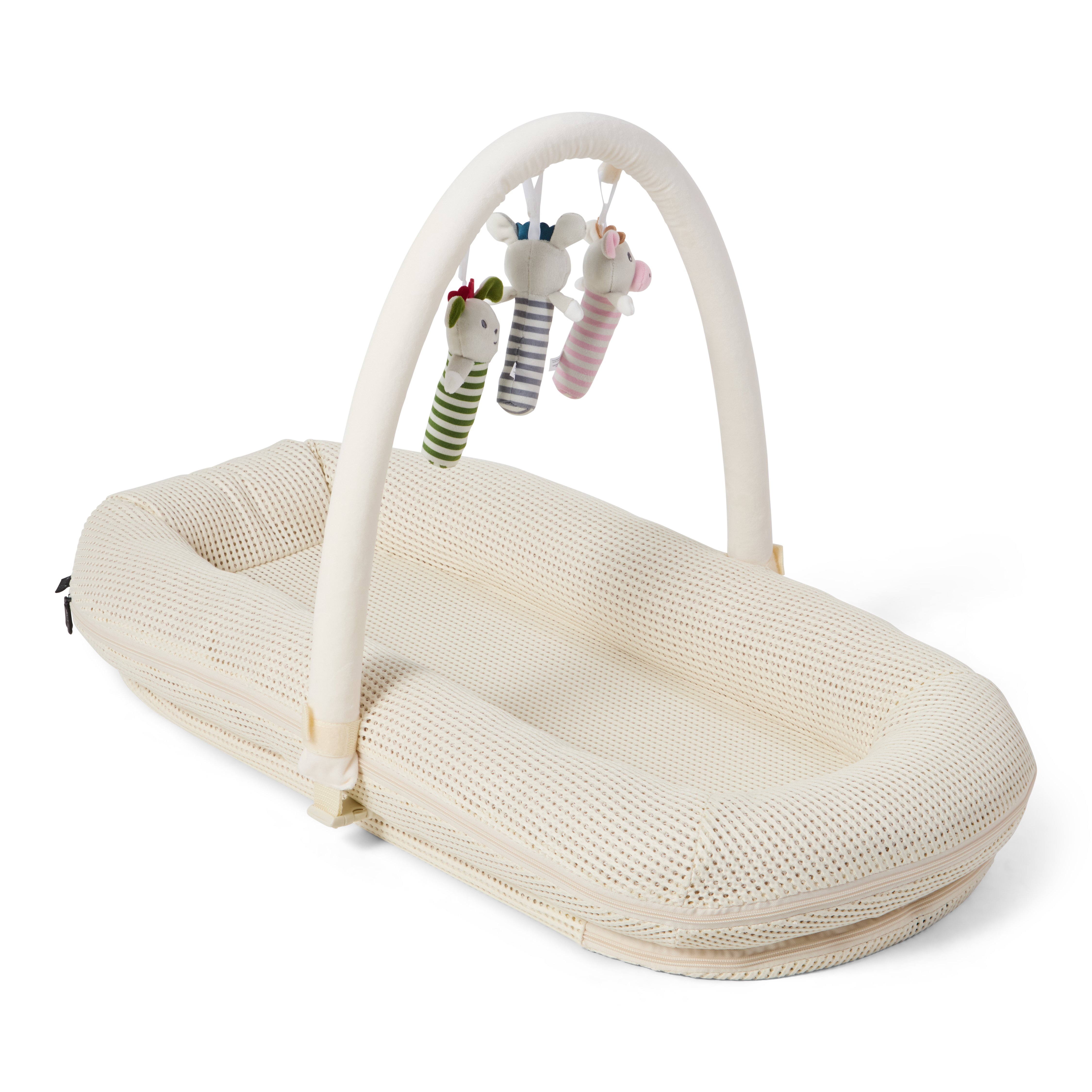 Babynest mesh, beige