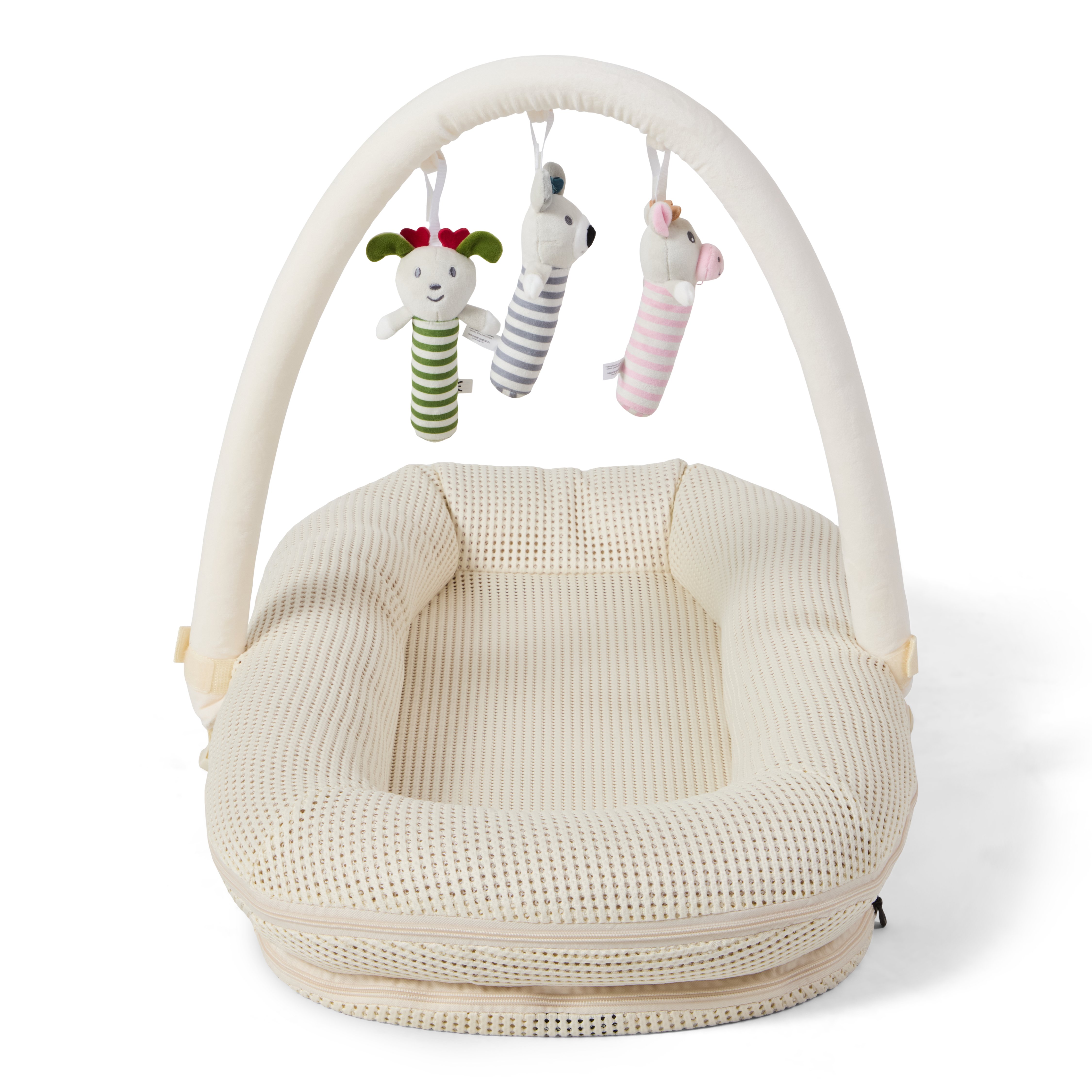 Babynest mesh, beige