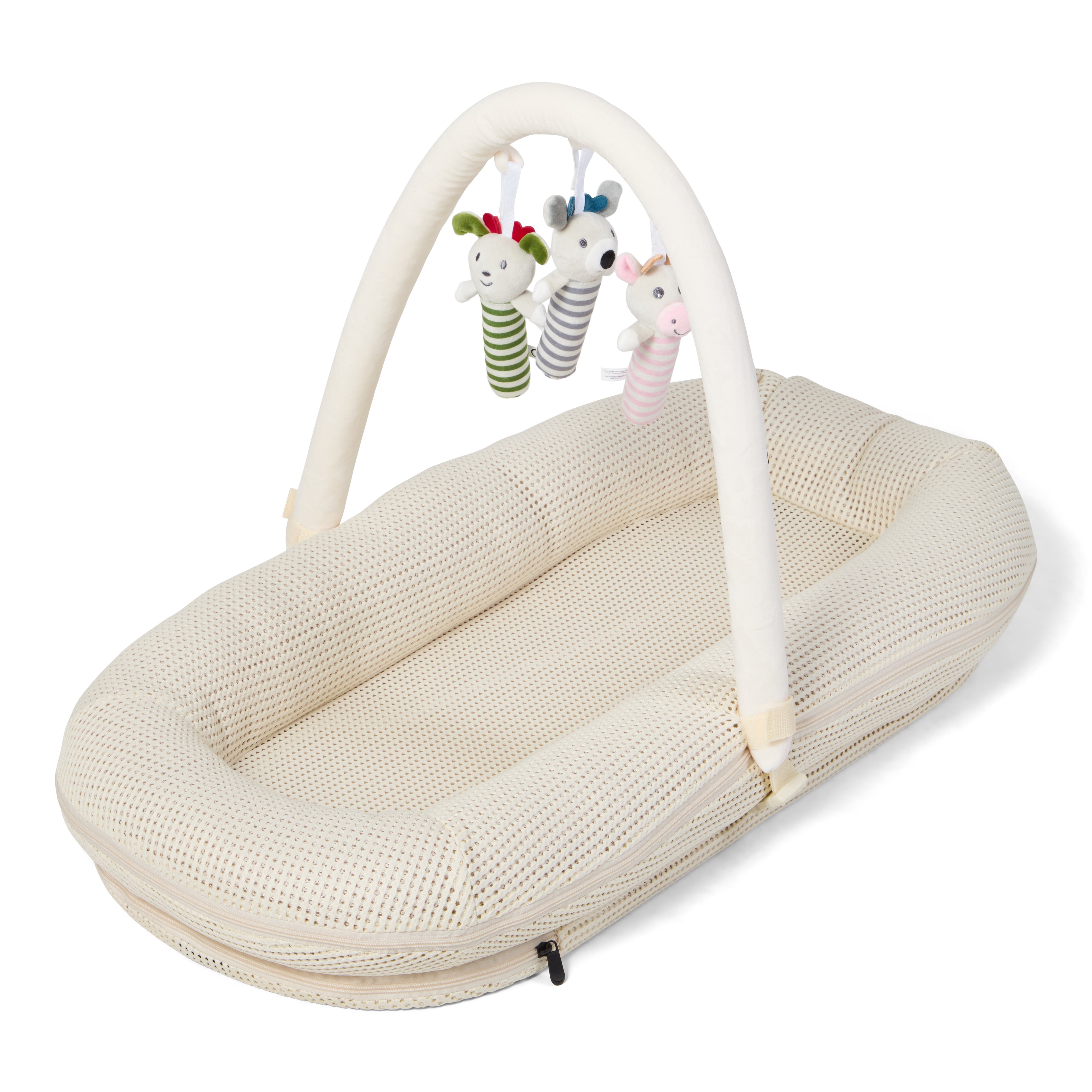 Babynest mesh, beige