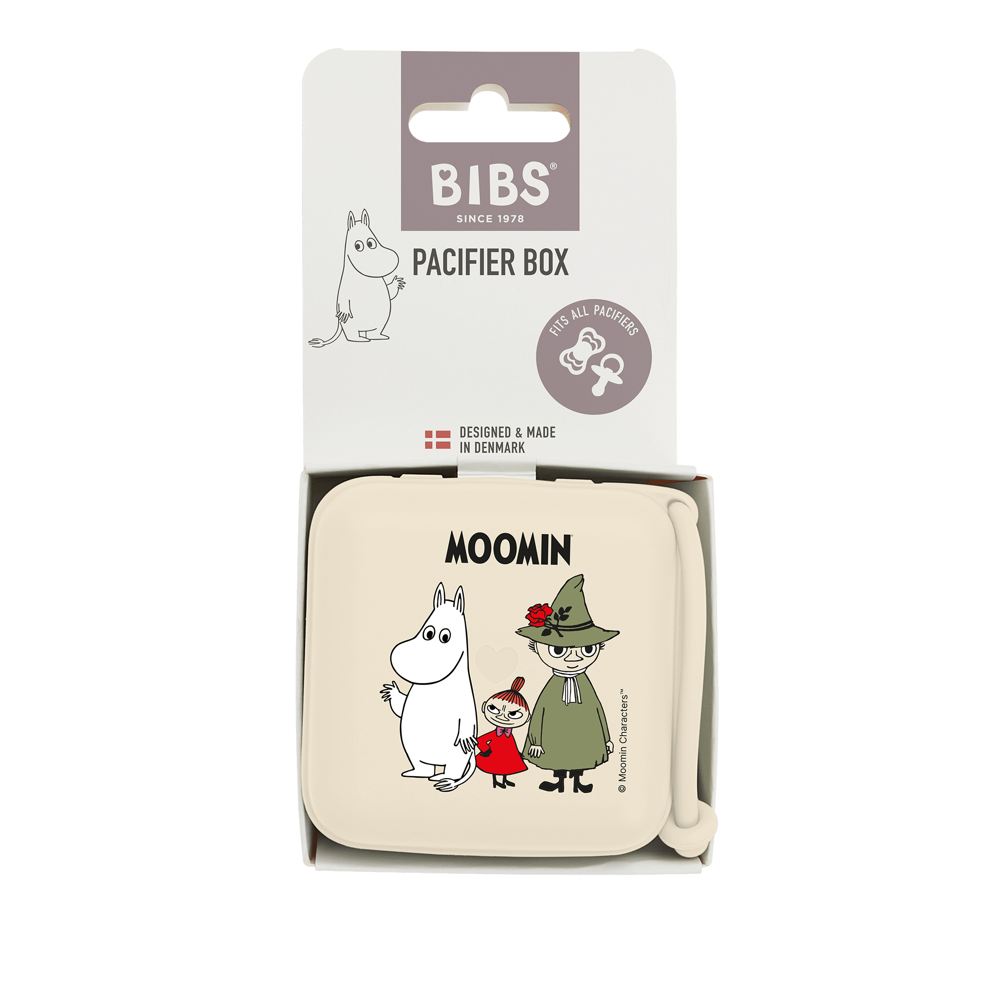 BIBS x Moomin Smokkboks, ivory