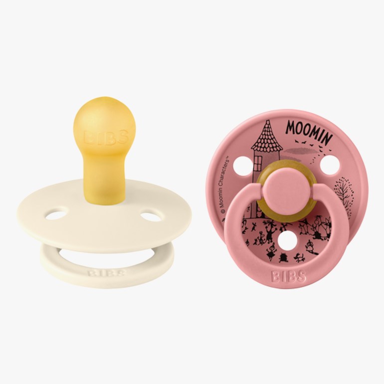 BIBS x Moomin Smokk Rosa - 11047249-DustyPink-1 - 1