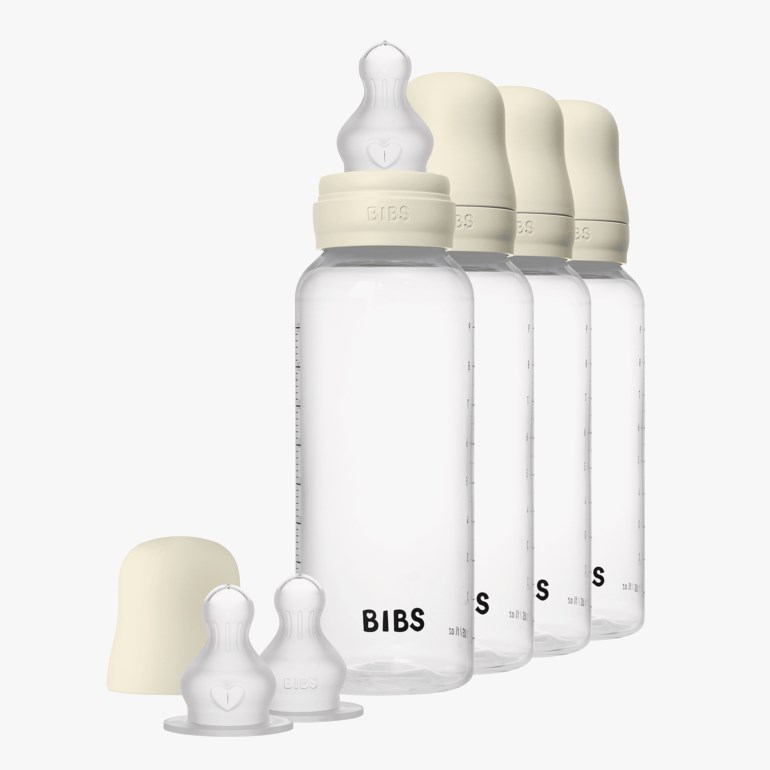BIBS Antikolikk Sippy-flaske 4pk Beige - 11047258-Ivory-270 ml - 1