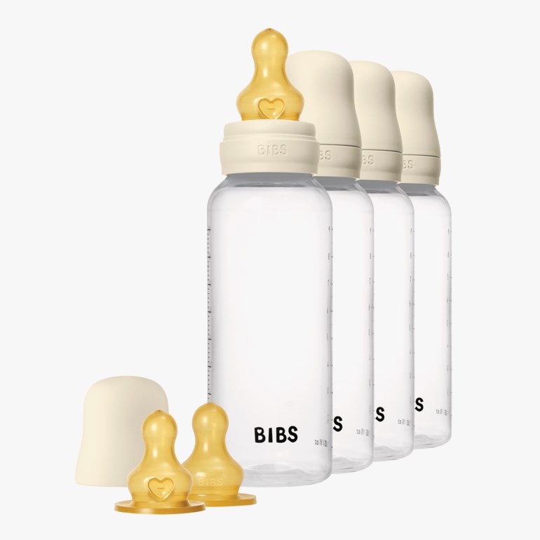 BIBS Antikolikk Sippy-flaske 4pk Beige - 11047259-Ivory-270 ml - 1