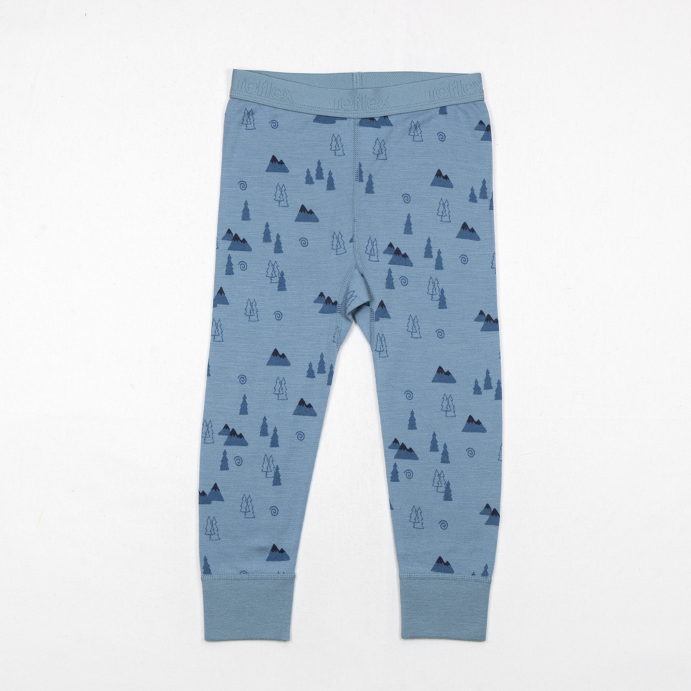 Bris merinoull/bambus babylongs Blå - 11047266-StoneBlue-74 cm - 1