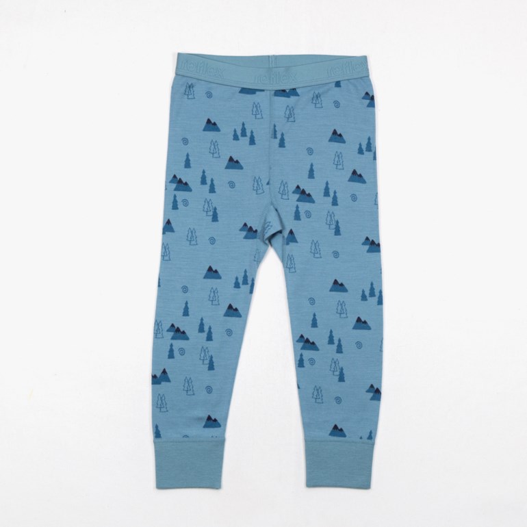 Bris merinoull/bambus babylongs Blå - 11047266-StoneBlue-74 cm - 1