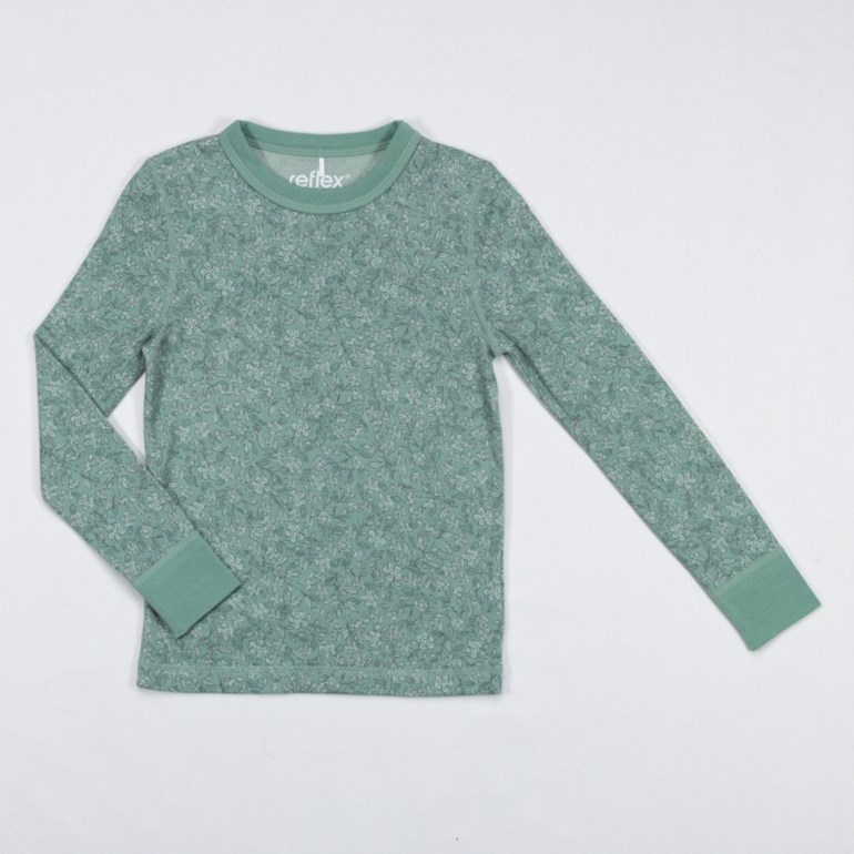 Bris ulltrøye i merinoull og bambusviskose Grønn - 11047268-Pale Green-98-104 cm - 1