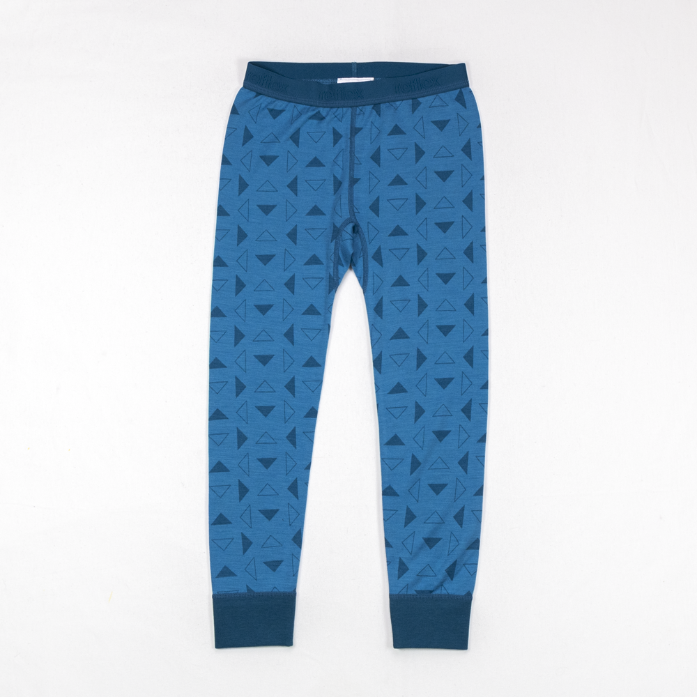 Bris longs i merinoull og bambusviskose Blå - 11047269-nordicblue-86-92 cm - 1