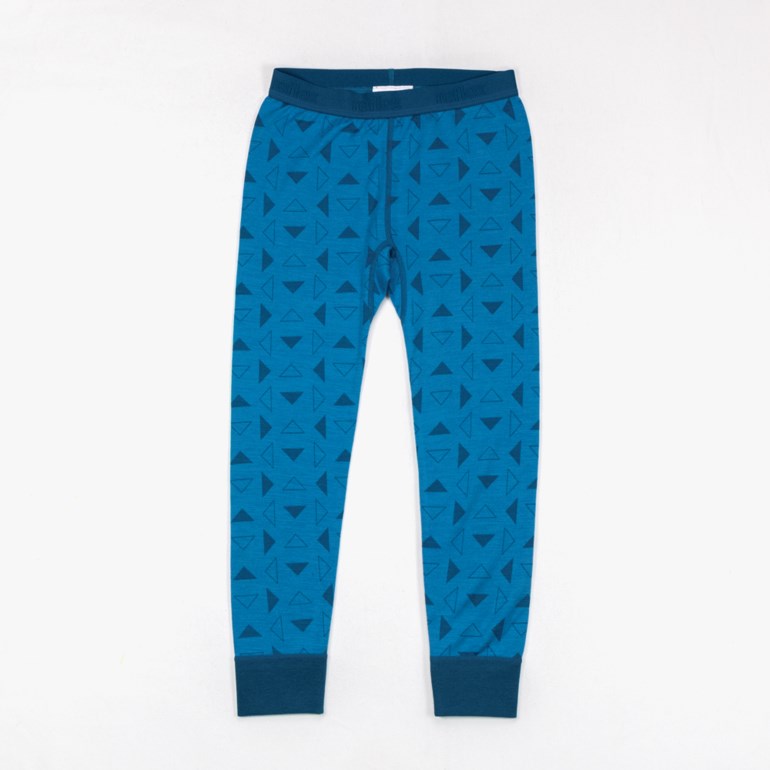 Bris longs i merinoull og bambusviskose Blå - 11047269-nordicblue-86-92 cm - 1