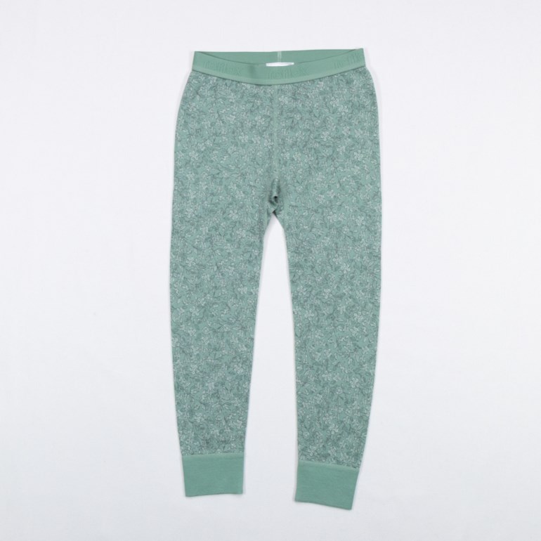 Bris longs i merinoull og bambusviskose Grønn - 11047269-Pale Green-86-92 cm - 1