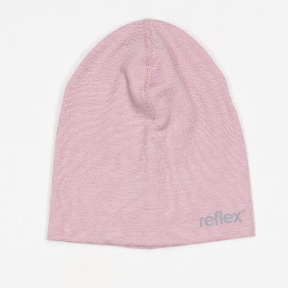 Frost lue i merinoull Rosa - 11047270-blush-OS - 1