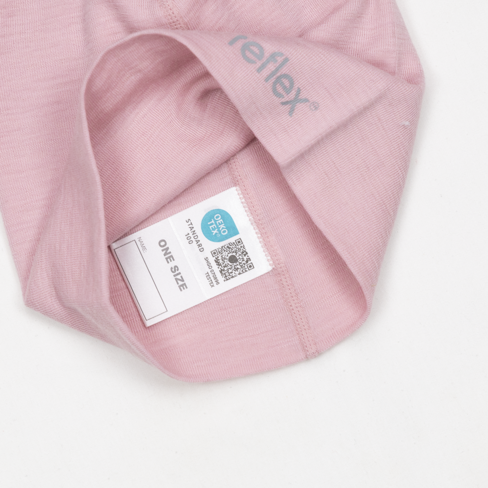 Frost lue i merinoull, rosa