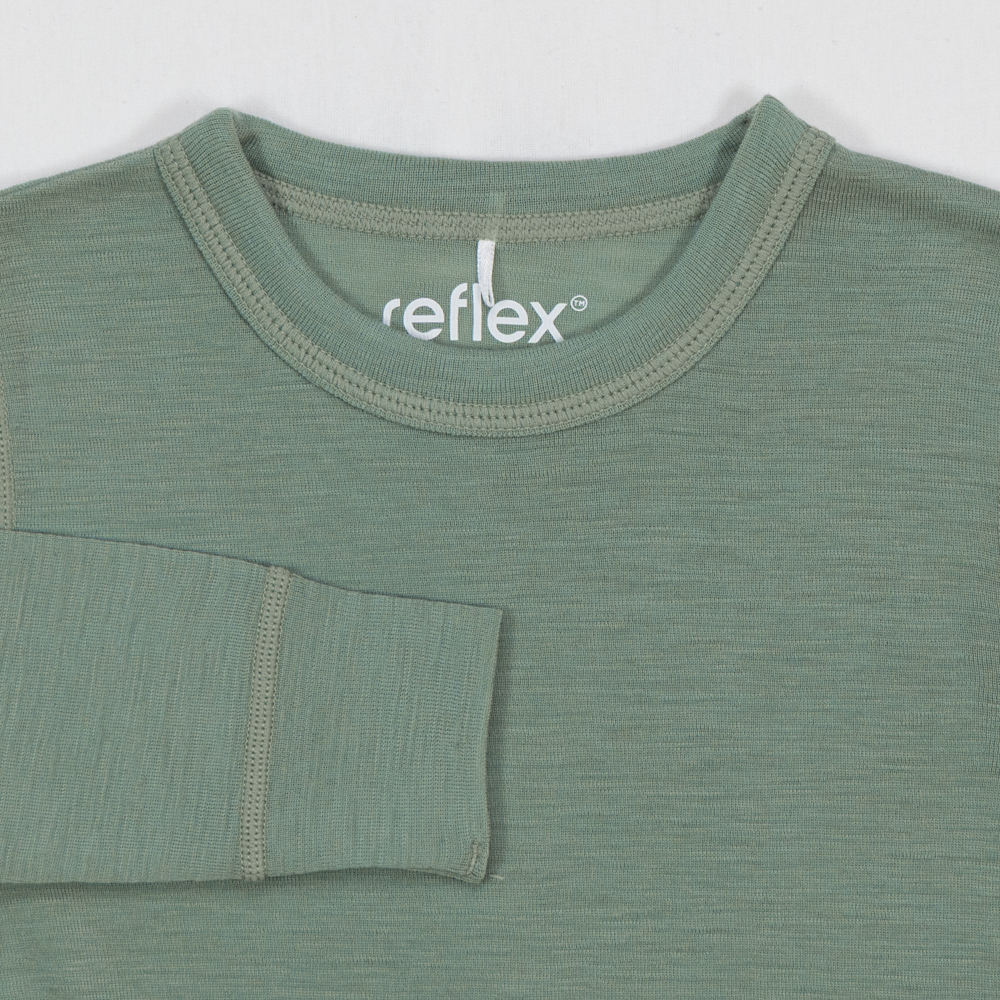 Frost trøye merinoull, olivegreen