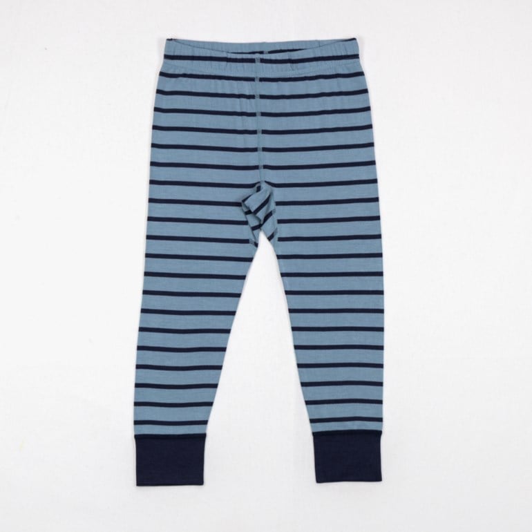Linne bambus longs Blå - 11047303-StoneBlue-62 cm - 1