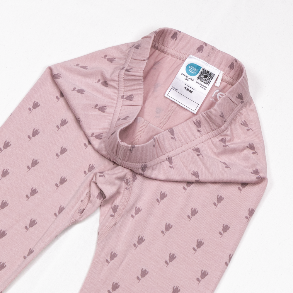 Linne bambus longs, blush