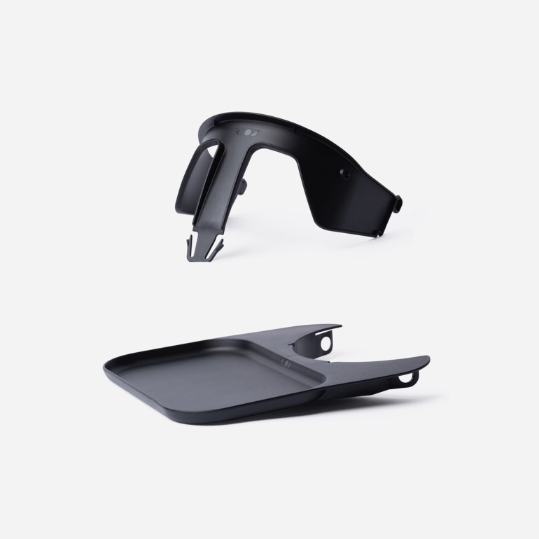 KLAPP® Sikkerhetsbøyle & spisebrett Sort - 11047323-charcoal-6-36mth - 1