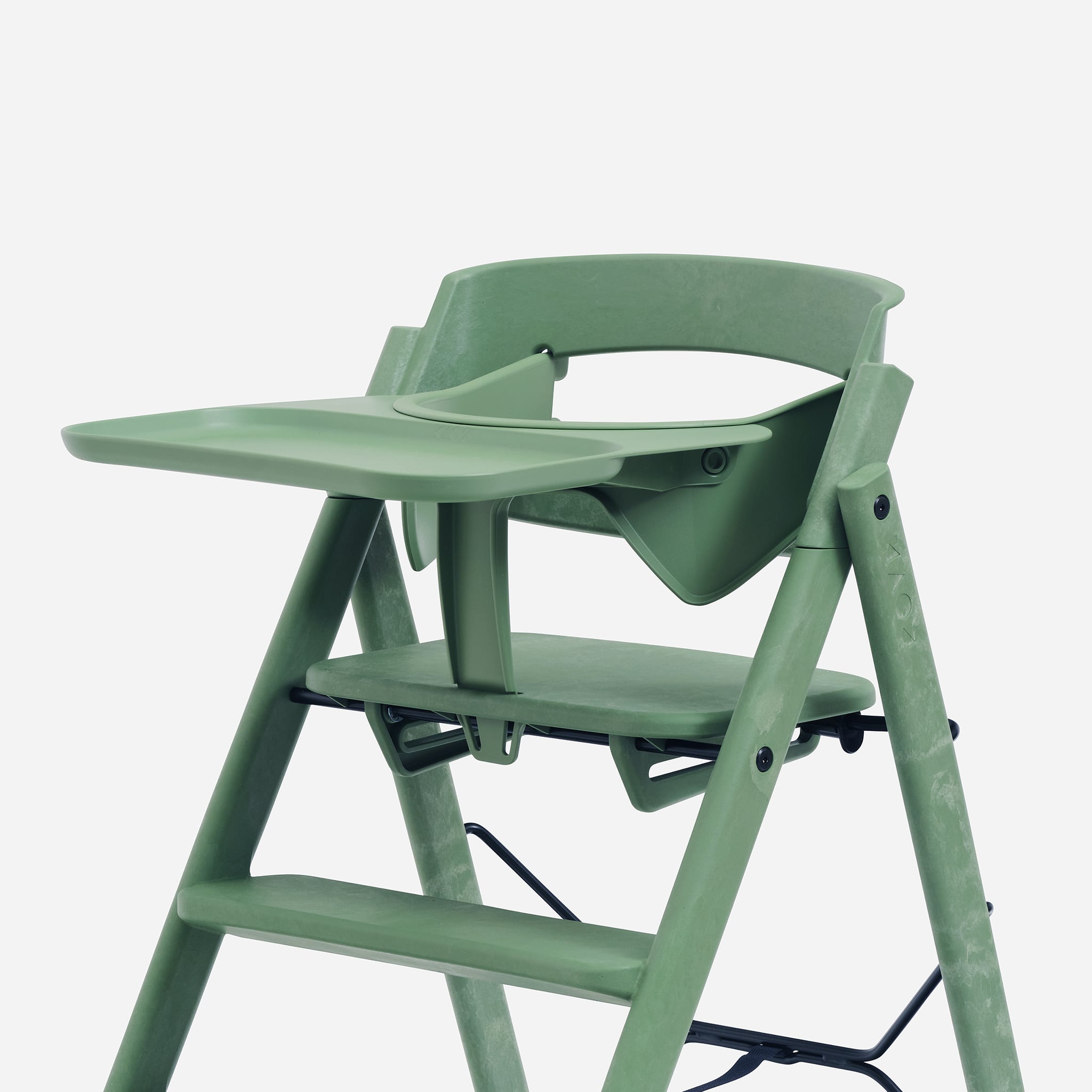 KLAPP® Sikkerhetsbøyle & spisebrett, mineralgreen