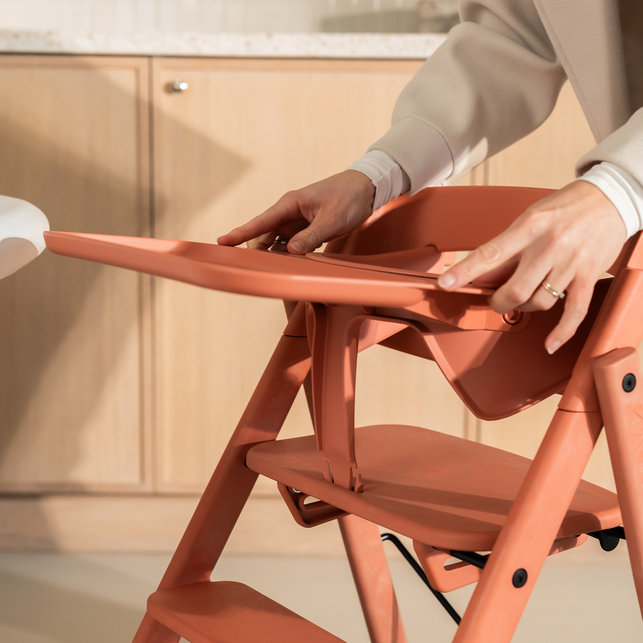 KAOS Sikkerhetsbøyle & Brett, Terracotta Pink