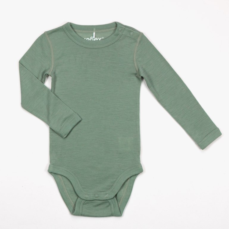 Snøfall body Grønn - 11047380-OliveGreen-74 cm - 1