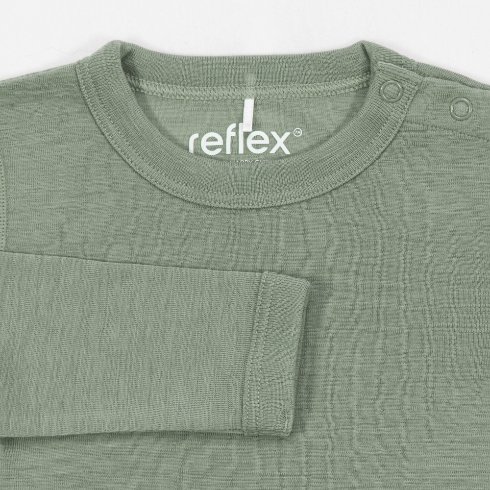 Frost body merinoull, olivegreen