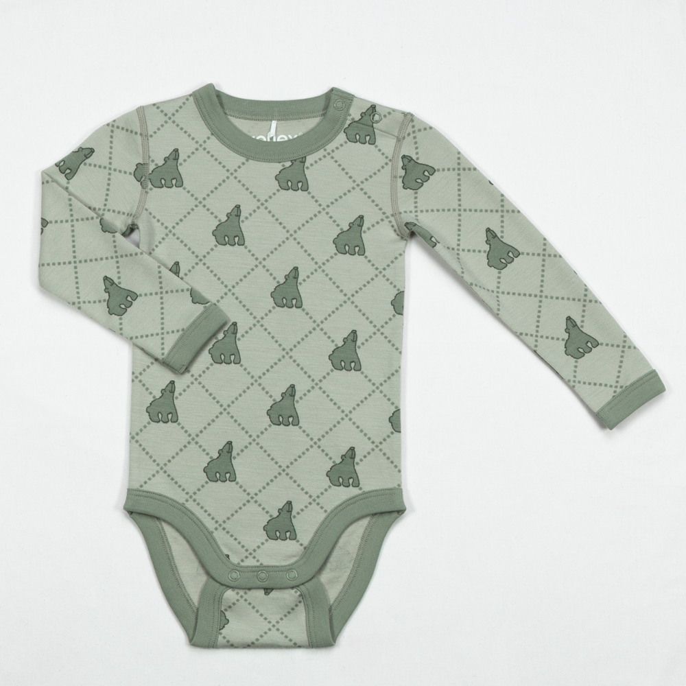 Snøfall body Grønn - 11047381-sage green-56 cm - 1