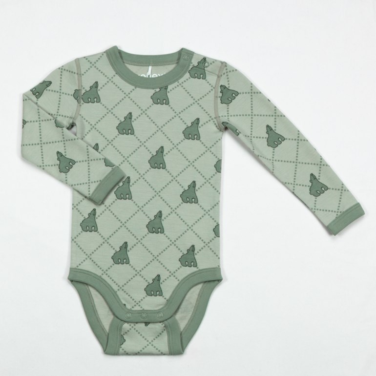 Snøfall body Grønn - 11047381-sage green-56 cm - 1