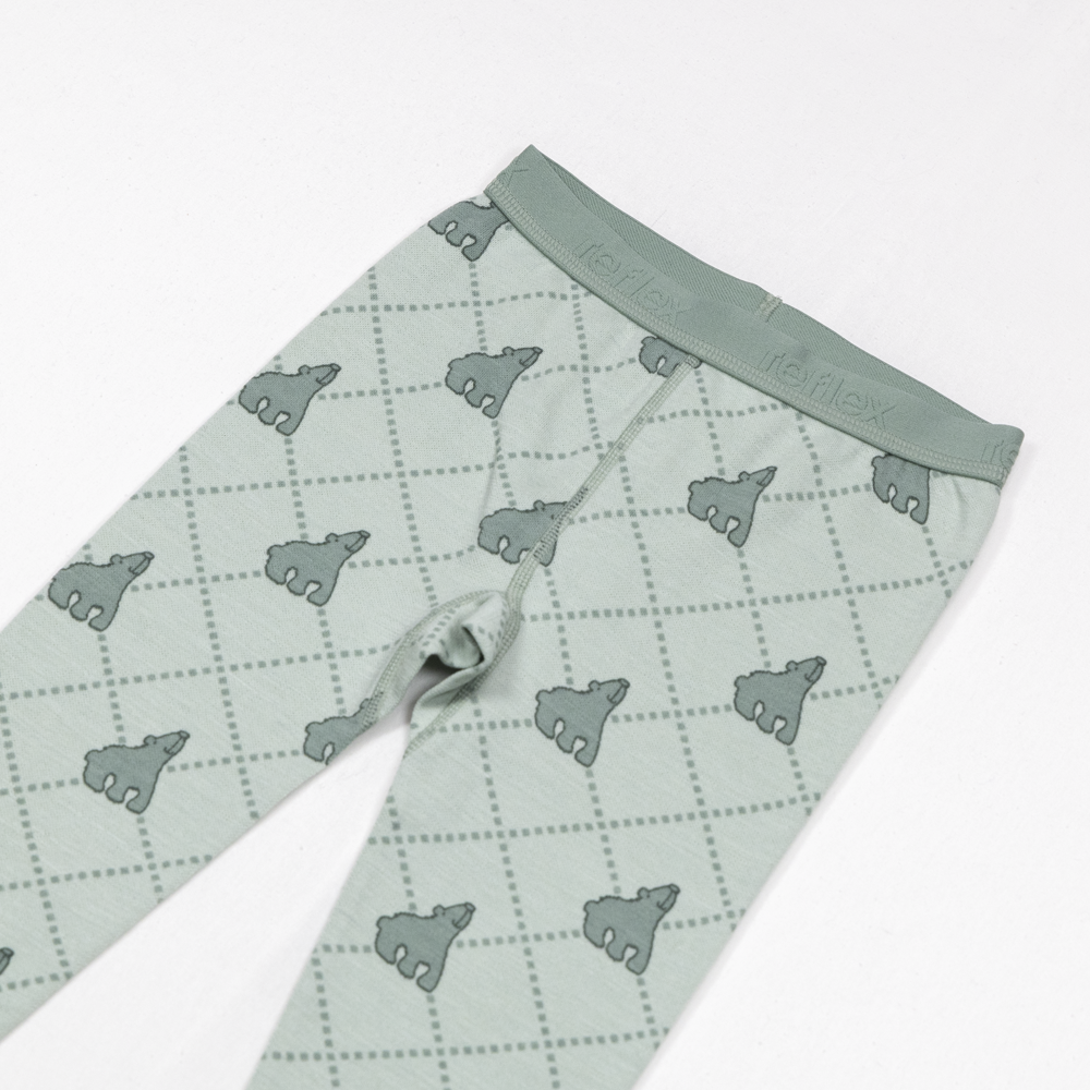 Snøfall babylongs, sagegreen