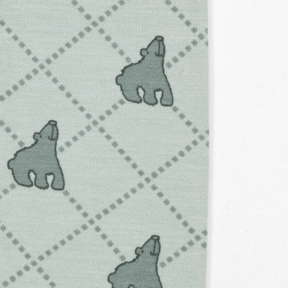 Snøfall babylongs, sagegreen