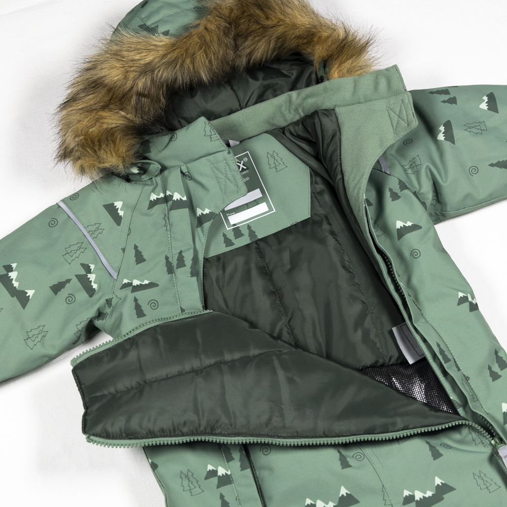 Trysil vinterdress, olivegreen