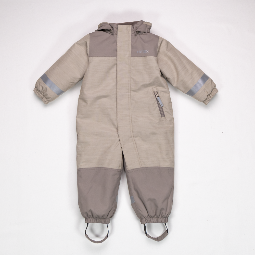 Hovden vinterdress Beige - 11047431-Beige-74 cm - 1