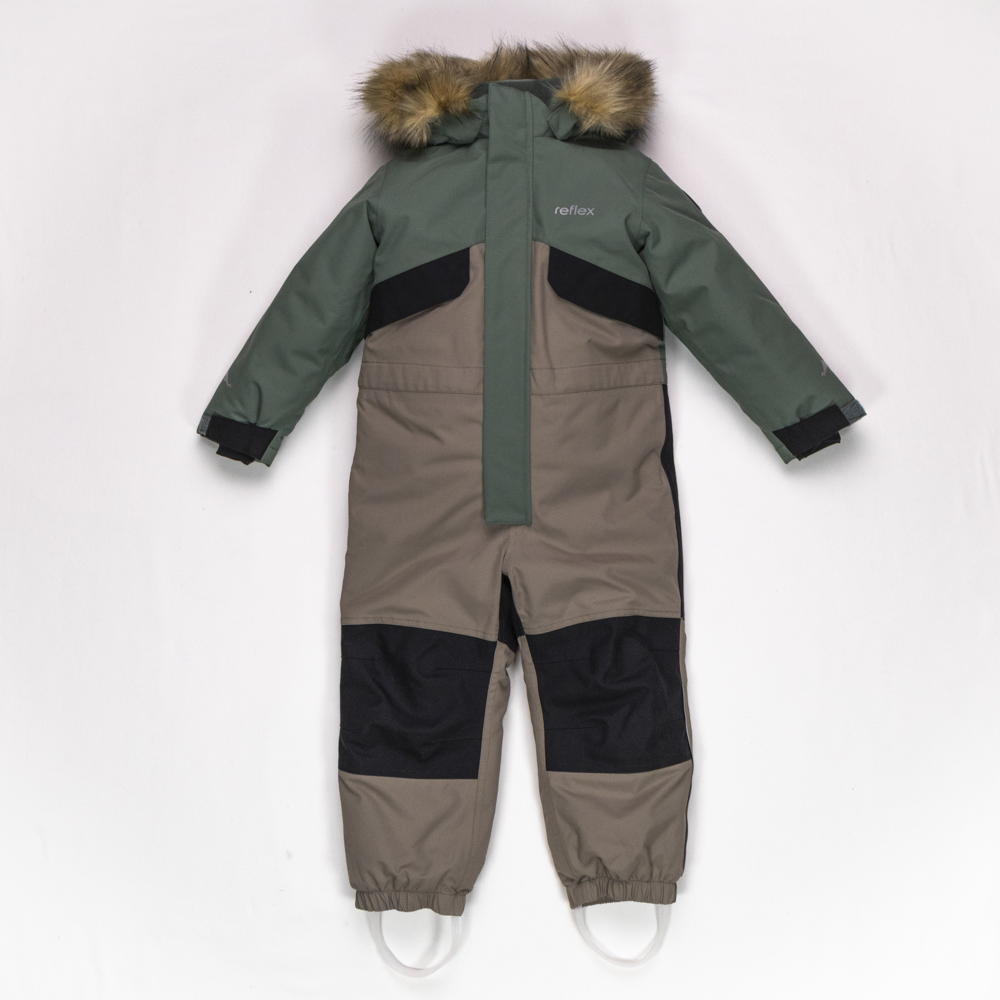 Bardu vinterdress Grønn - 11047432-KhakiGreen-98 cm - 1
