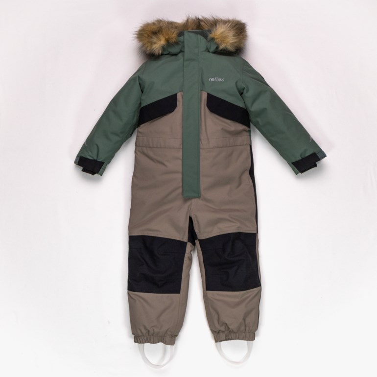 Bardu vinterdress Grønn - 11047432-KhakiGreen-98 cm - 1