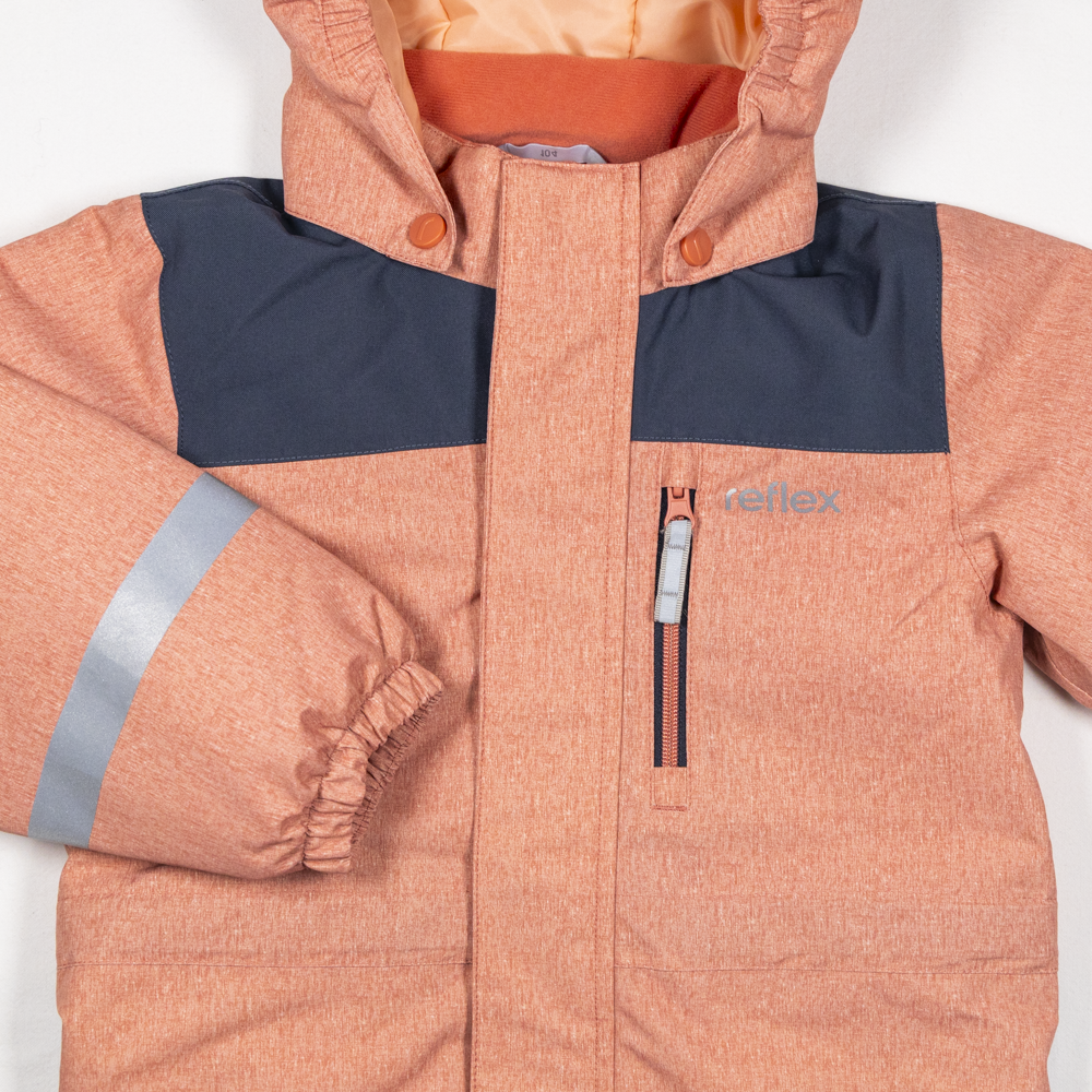 Rauland vinterdress, coral