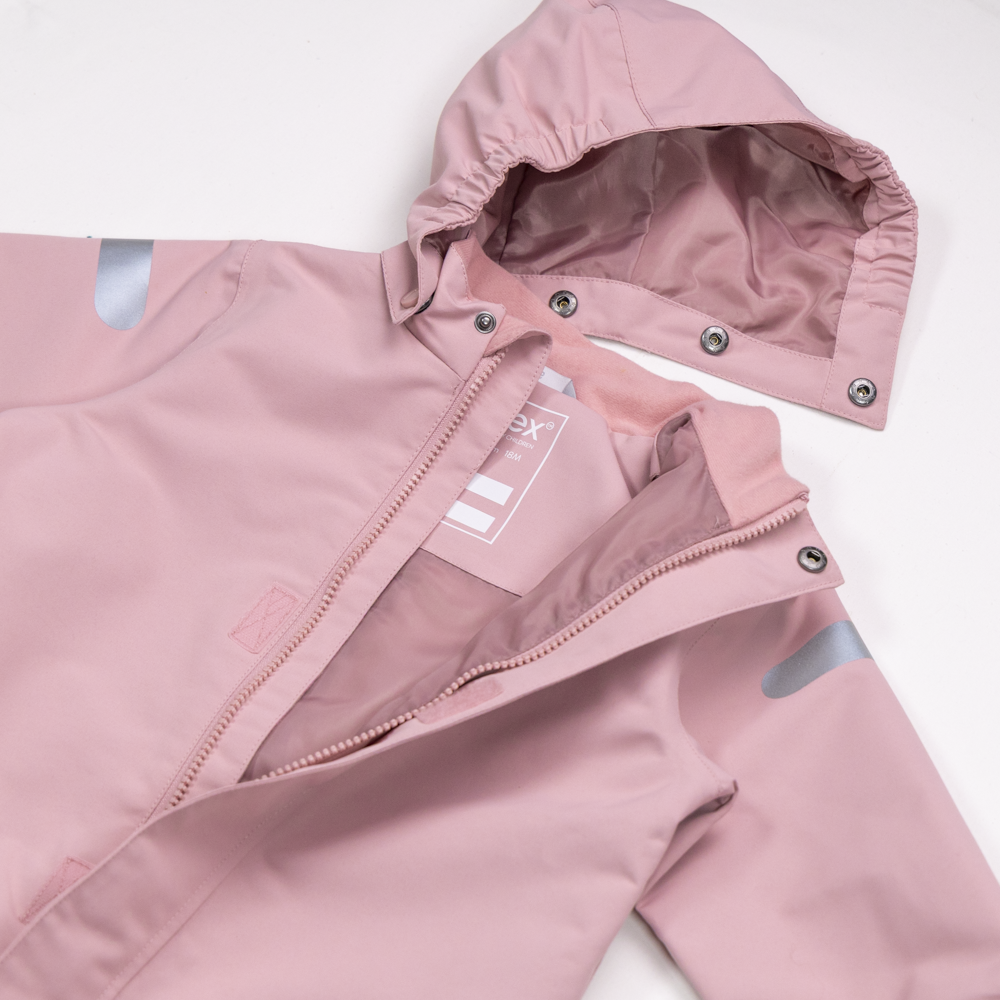 Lærdal parkdress, blush