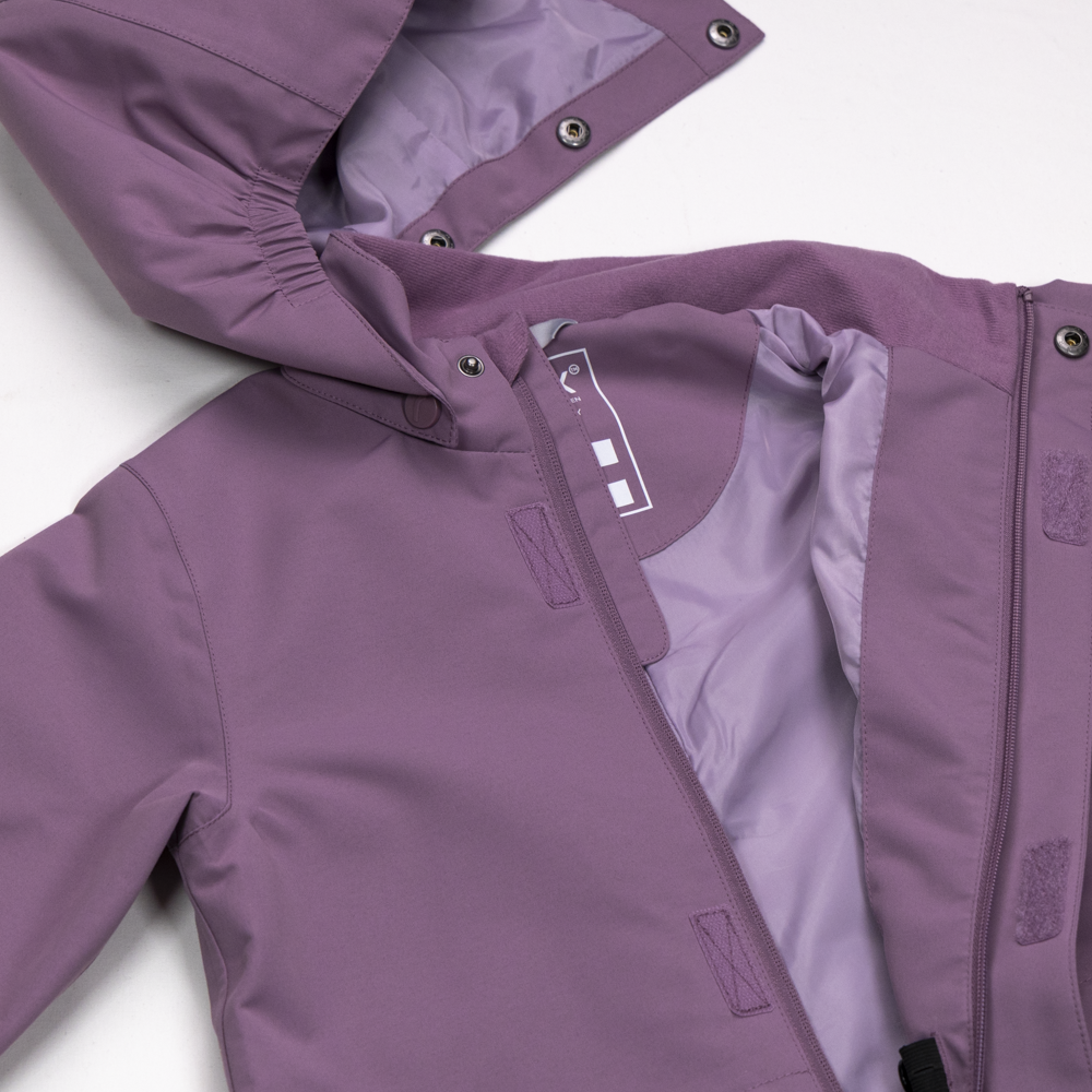 Ringebu parkdress, greyviolet