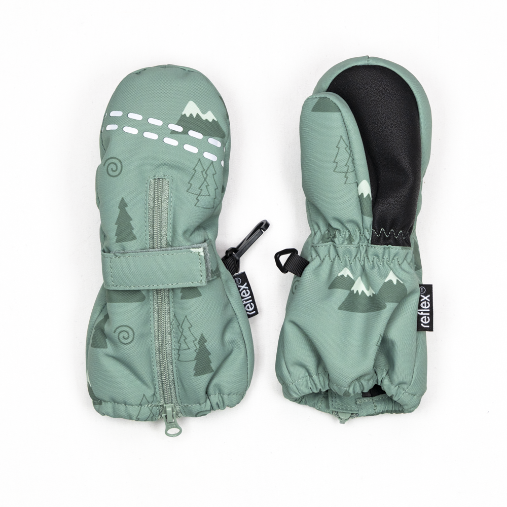 Snøhetta votter, olivegreen