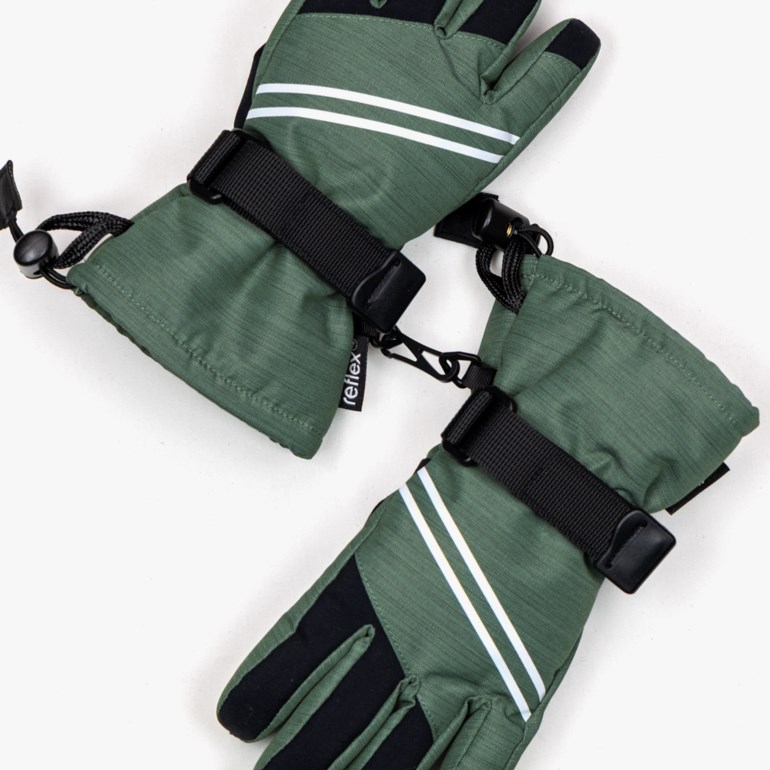 Nordmarka hansker Grønn - 11047481-KhakiGreen-2-4 år - 1