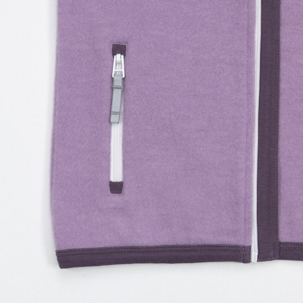 Tovdal vest, dustylilac
