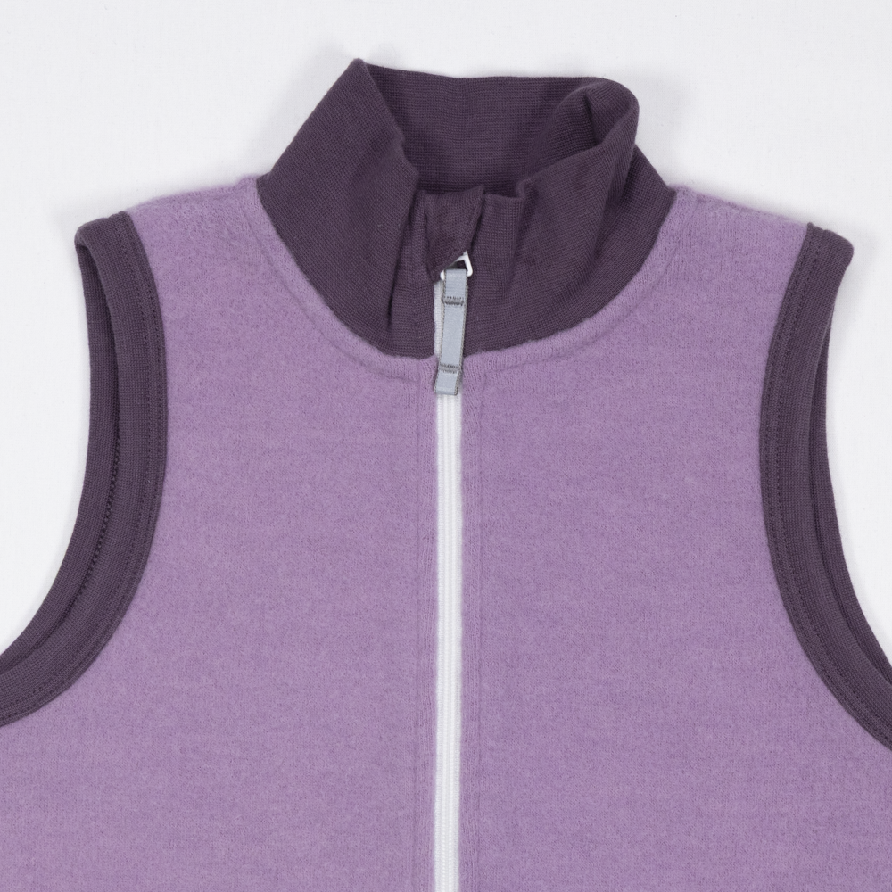 Tovdal vest, dustylilac