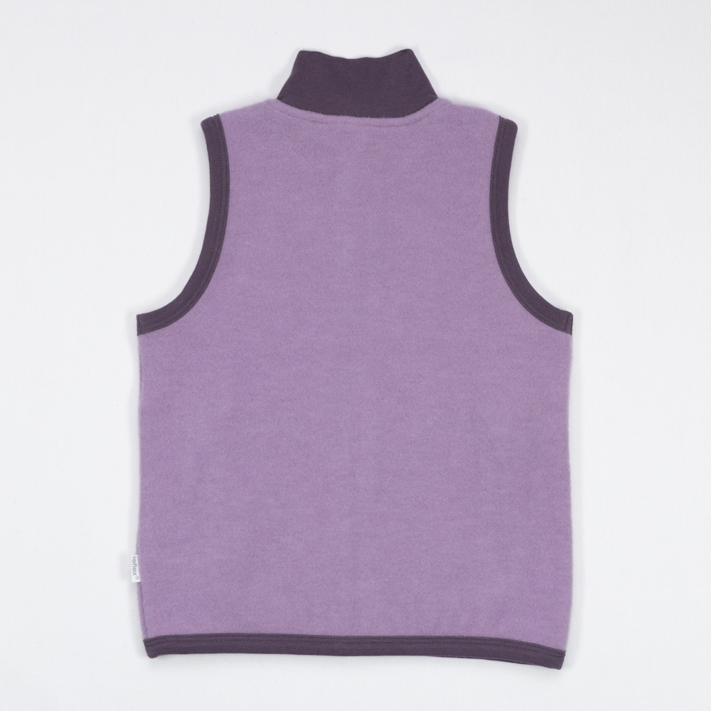 Tovdal vest, dustylilac
