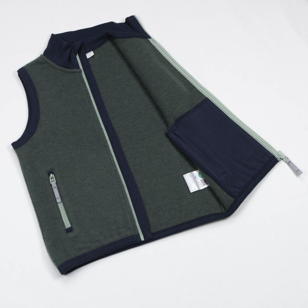 Tovdal vest, khakigreen