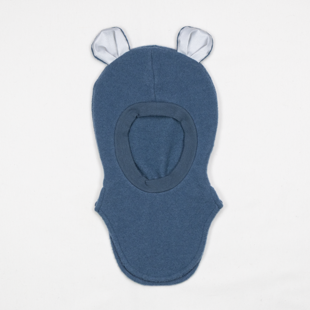 Tovdal balaclava  i tovet merinoull, everblue