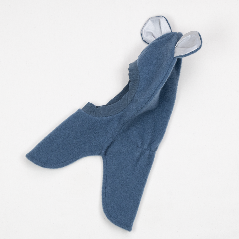 Tovdal balaclava  i tovet merinoull, everblue