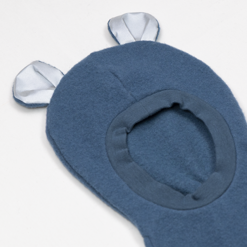 Tovdal balaclava  i tovet merinoull, everblue