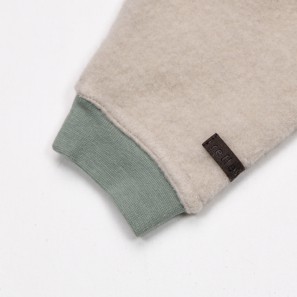 Tovdal bukse i tovet merinoull, olivegreen