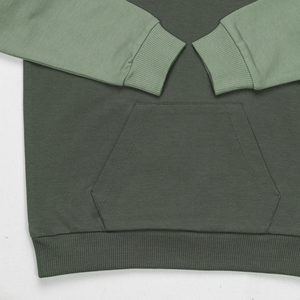 Mumle genser, olivegreen