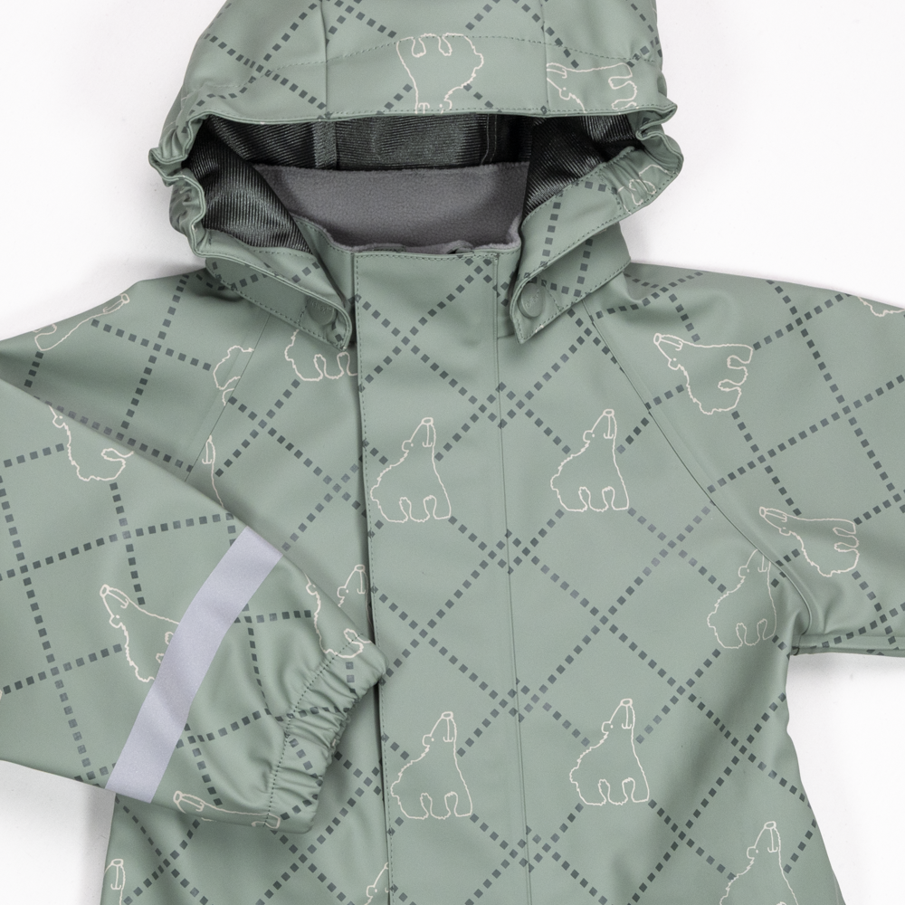 Lindesnes regndress, olivegreen