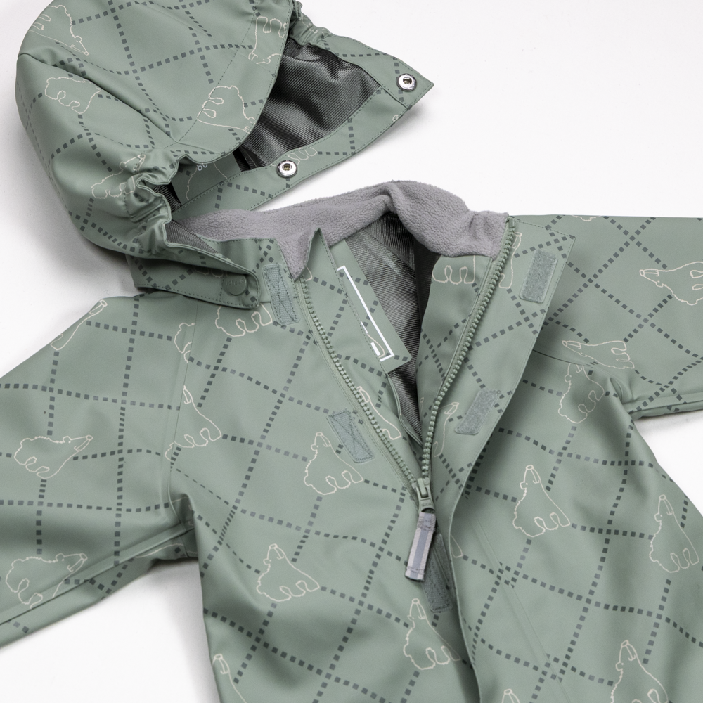 Lindesnes regndress, olivegreen